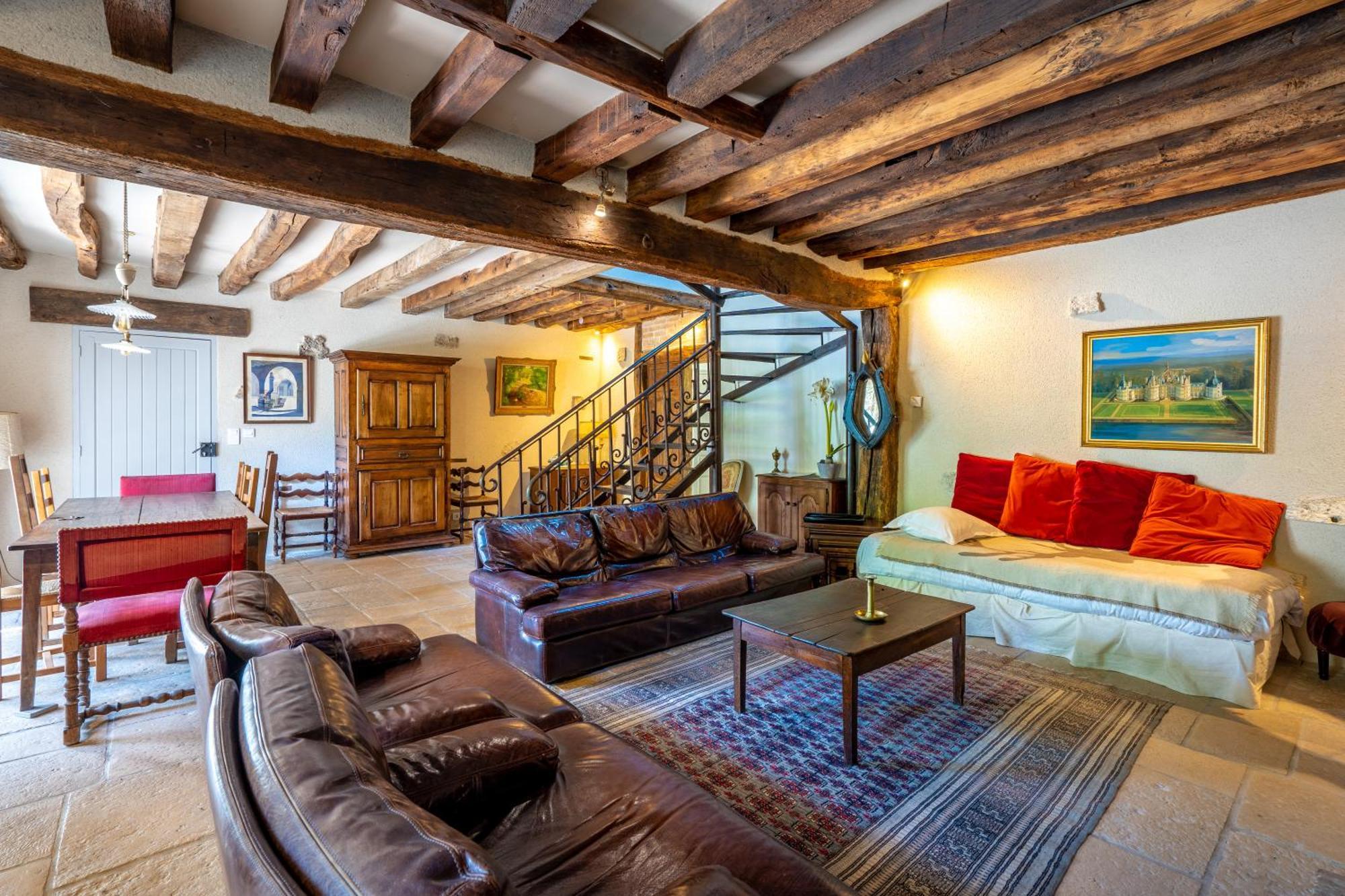 Maison D'Hotes Moulin Du Bas Pese Mont-près-Chambord Exteriér fotografie